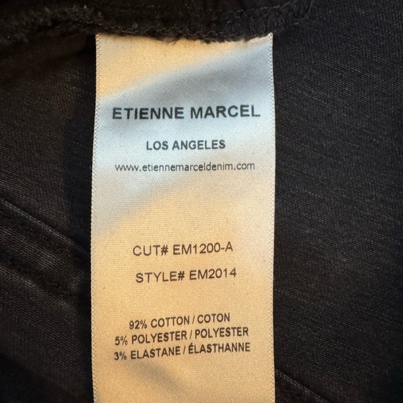 Etienne Marcel Distressed Grey Jeans w/ Red Zipper Detail – Size 29 - Picture 9 of 17